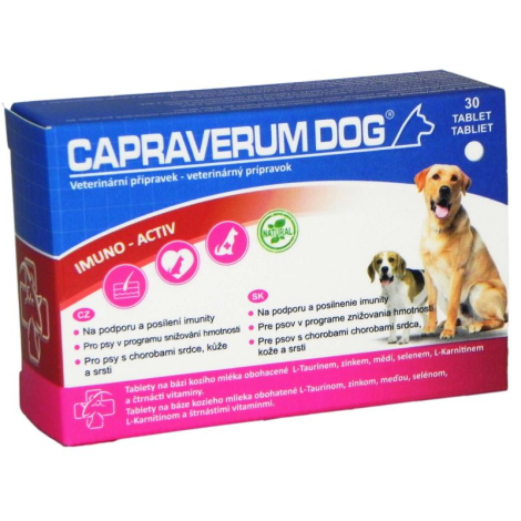 Obrázok CAPRAVERUM DOG imuno-aktiv 30tbl