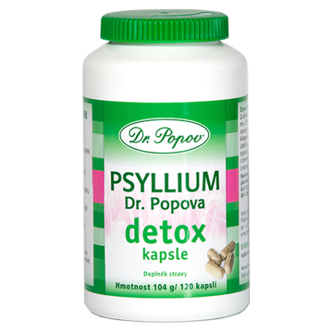 E-shop DR. POPOV PSYLLIUM DETOX cps 120