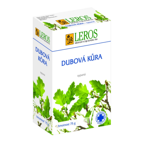E-shop LEROS DUBOVÁ KÔRA sypaný čaj 75 g