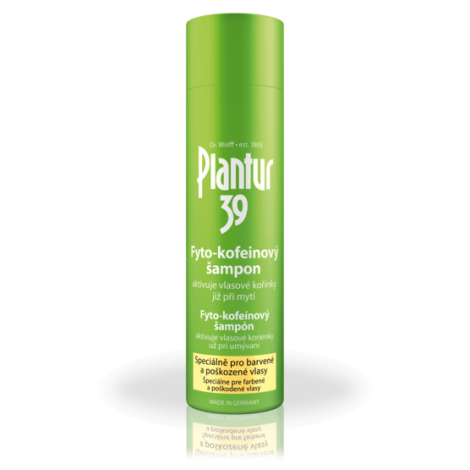E-shop Plantur 39 Fyto-kofeinový šampón pre farbené vlasy 250 ml