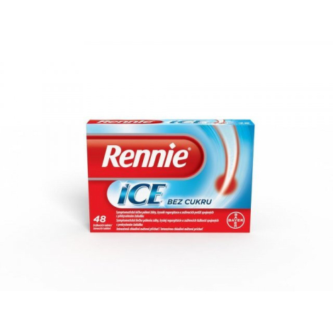 Bayer Rennie Ice bez cukru 48 ks