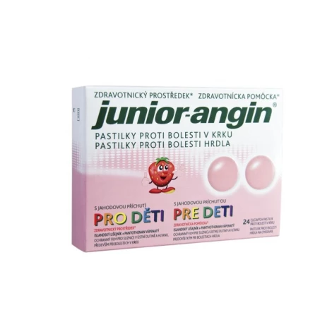 Junior-angin pastilky 24 past