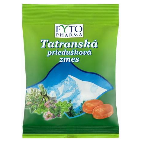 FYTO Tatranská priedušková zmes cukríky 60 g