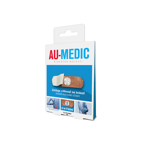 E-shop AU-MEDIC blokátor bolesti náplasti 4 ks