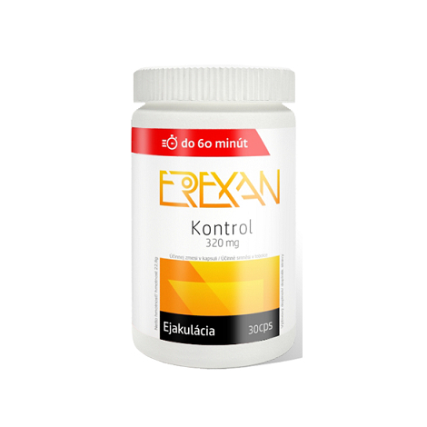 EREXAN Kontrol 320 mg pre mužov 30 cps