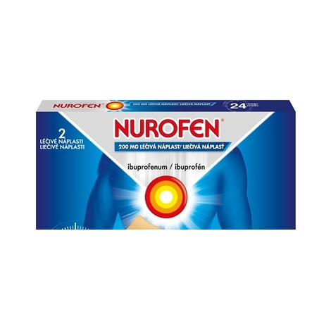 E-shop NUROFEN 200 mg liečivá náplasť 2 ks