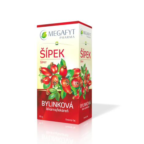 E-shop MEGAFYT Bylinková lekáreň Šípky porciovaný čaj 20x3,5g