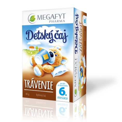 MEGAFYT Detský čaj TRÁVENIE, bylinný čaj 20x2 g (40 g)