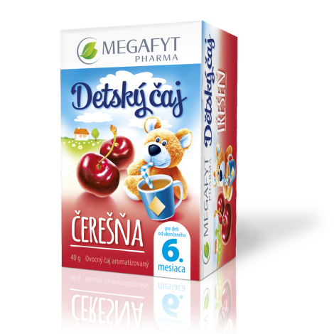 E-shop MEGAFYT Detský čaj ČEREŠŇA, ovocný čaj, 20x2 g (40 g)