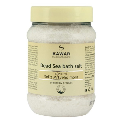 Kawar soľ z mŕtveho mora do kúpeľa 500 g