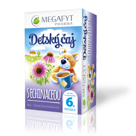 E-shop MEGAFYT Detský čaj S ECHINACEOU ovocno-bylinný čaj, 20x2 g (40 g)