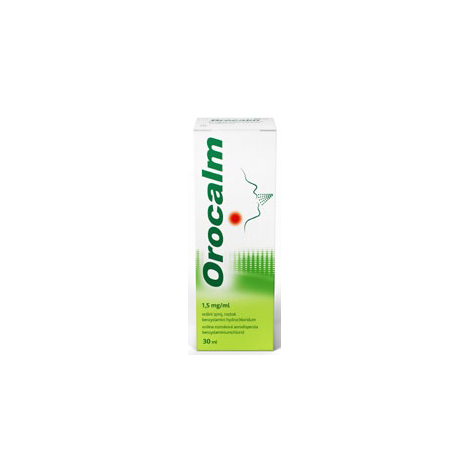 Orocalm 1,5 mg/ml orálny sprej 30 ml