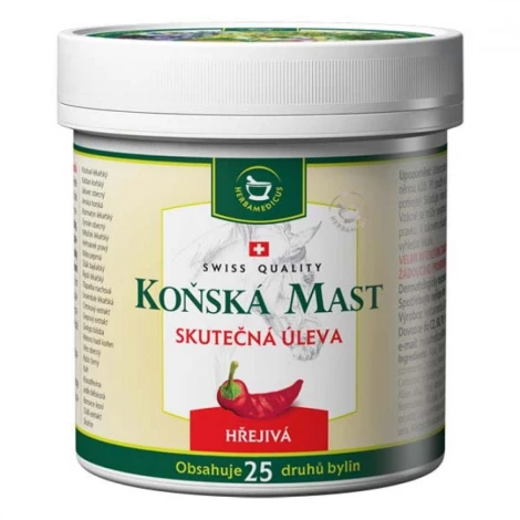 Konská masť hrejivá 500 ml