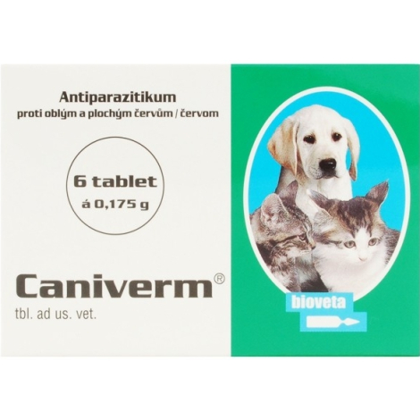 Caniverm Mite 175 mg 6tbl