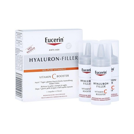 Obrázok Eucerin HYALURON-FILLER Vitamin C booster 3x7,5 ml