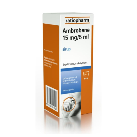 Ambrobene 15 mg / 5 ml sirup 100 ml