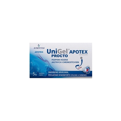 E-shop UniGel APOTEX PROCTO 5 čapíkov