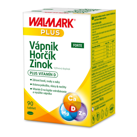 Walmark Vápnik Horčík Zinok Forte 90 tbl