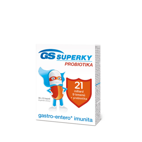 GS  Superky Probiotika 30+10 cps