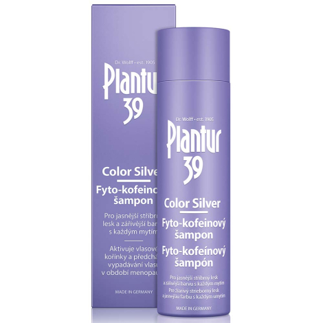 E-shop Plantur 39 Color Silver Fyto-kofeínový šampón 250 ml