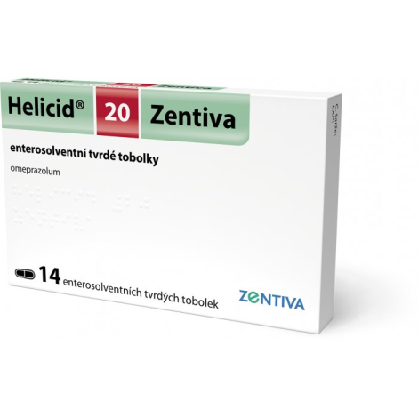 E-shop Helicid 20 cps dur 20 mg 14 ks