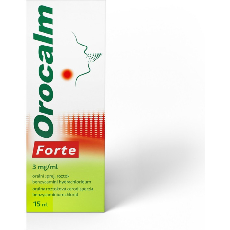 E-shop Orocalm Forte 3 mg/ml aer ors 88 vstrekov 15 ml