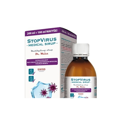 E-shop Dr. Weiss STOPVIRUS Medical sirup 200+100 ml