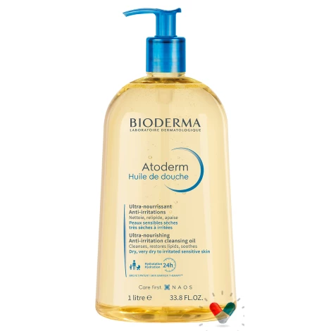 Bioderma Atoderm Sprchový olej 1000 ml