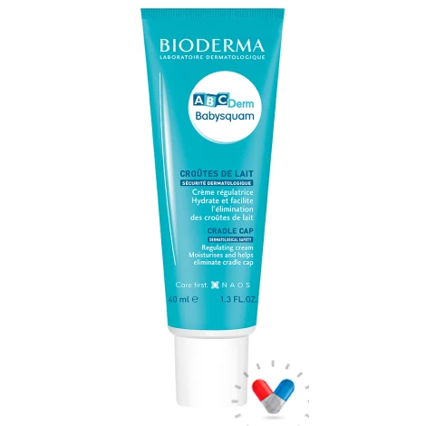 Bioderma ABCDerm Babysquam krém na šupiny vo vlasoch 40 ml