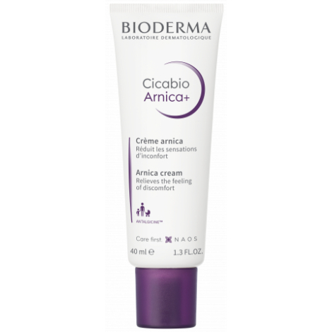 E-shop Bioderma Cicabio Arnica+ prípravok na lokálne ošetrenie proti podráždeniu a svrbeniu pokožky (Bruises Knocks Bumps 40 ml