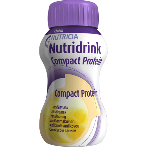 NUTRIDRINK COMPACT PROTEIN s príchuťou vanilka 24x125 ml