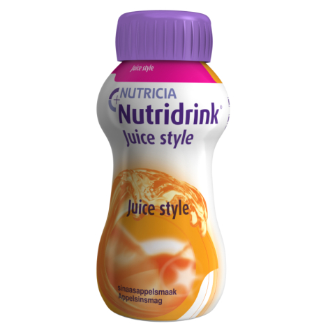Nutridrink Juice style s pomarančovou príchuťou 4x200 ml