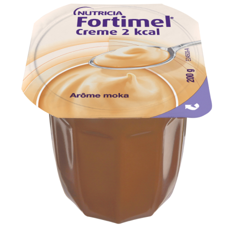 Obrázok Fortimel Creme 2 kcal s príchuťou mocca 24x200 g