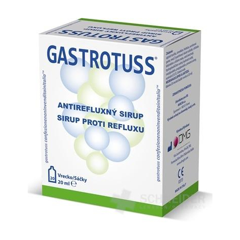 Gastrotuss antirefluxný sirup 25 x 20 ml