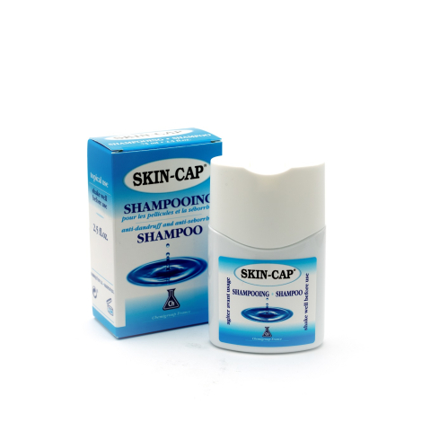 SKIN-CAP Šampón proti nadmernej tvorbe lupín 75 ml