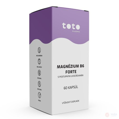 E-shop TOTO Magnézium B6 forte 60 cps