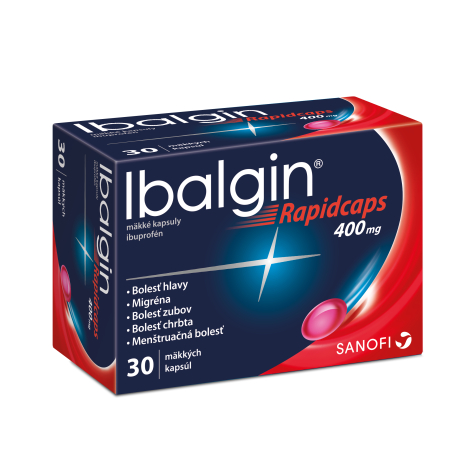E-shop Ibalgin Rapidcaps 400 mg 30 cps