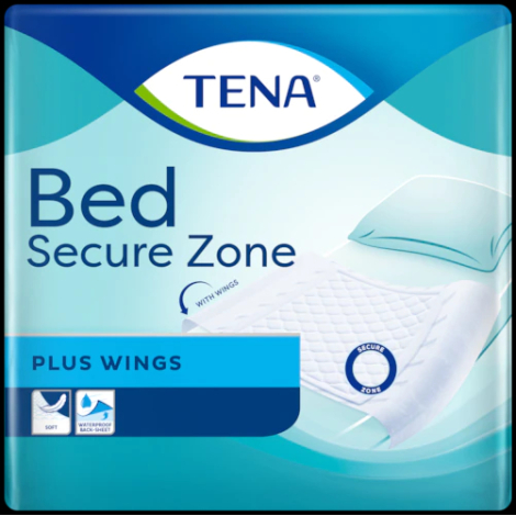 TENA Bed Plus Wings podložka 80 x 180 cm 20 ks