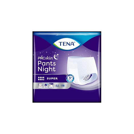 TENA Pants Night Super Large naťahovacie absorpčné nohavičky 10 ks