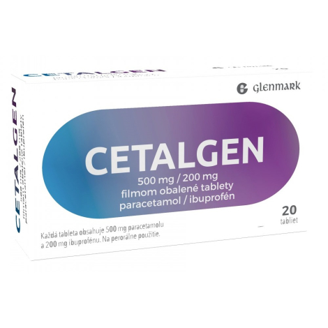 E-shop Cetalgen 500 mg/200 mg tbl.flm.20 x 500 mg