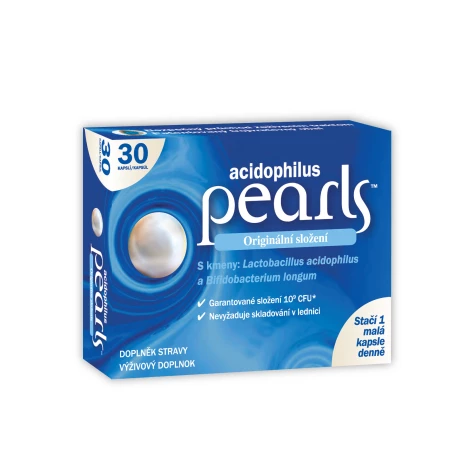 PEARLS ACIDOPHILUS 30CPS NA TRAVENIE