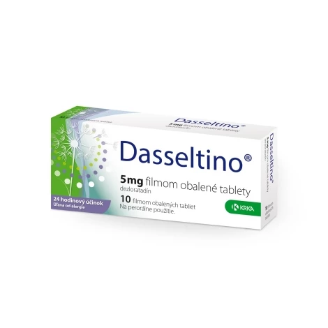 Dasseltino 5 mg 10 tbl flm