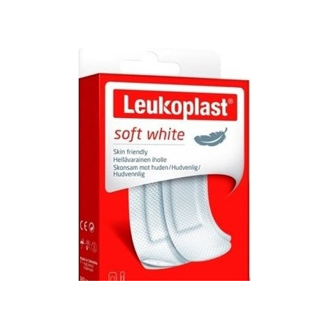 LEUKOPLAST Soft white 2 veľkosti 20 kusov 7321808
