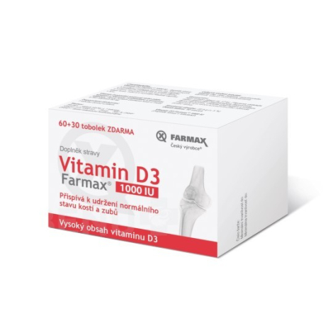 Farmax Vitamin D3 60+30 CPS