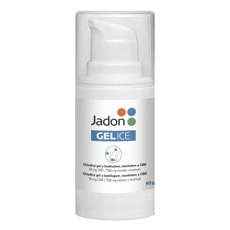 E-shop Jadon GEL ICE chladivý gél s kostihojom, mentolom a CBD 50 g
