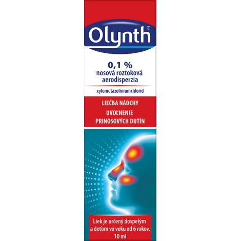 Olynth 0,1% nosový sprej 10 ml