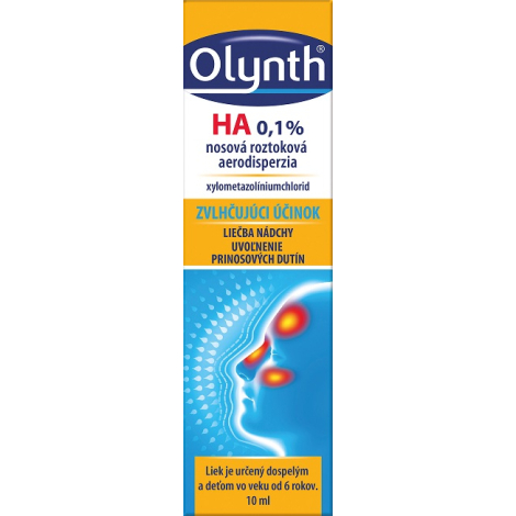 Olynth HA 0,1% nosový sprej 10 ml