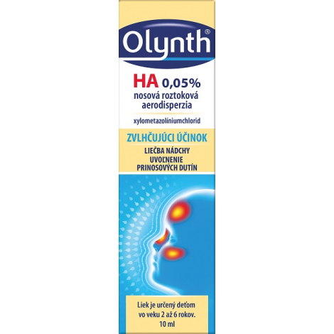 Olynth HA 0,05% nosový sprej 10 ml