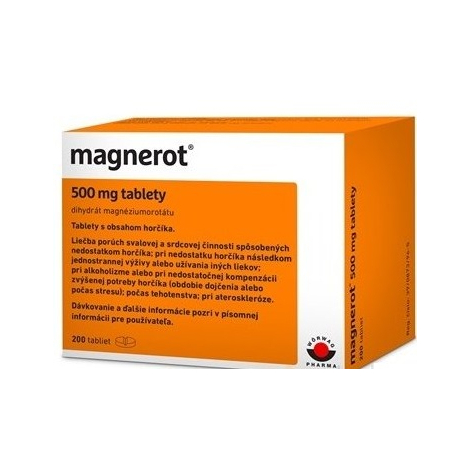 E-shop Magnerot tbl.200 x 500 mg