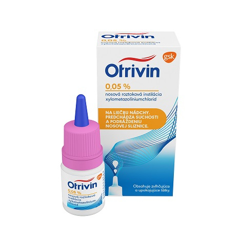 Otrivin 0,05% nosové kvapky 10ml